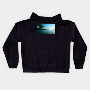 Vietnam, Coucher de soleil a Cat Ba Kids Hoodie